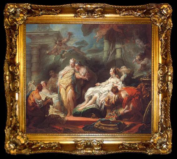 framed  Jean Honore Fragonard Psyche Showing Her Sisters her gifts From Cupid, ta009-2